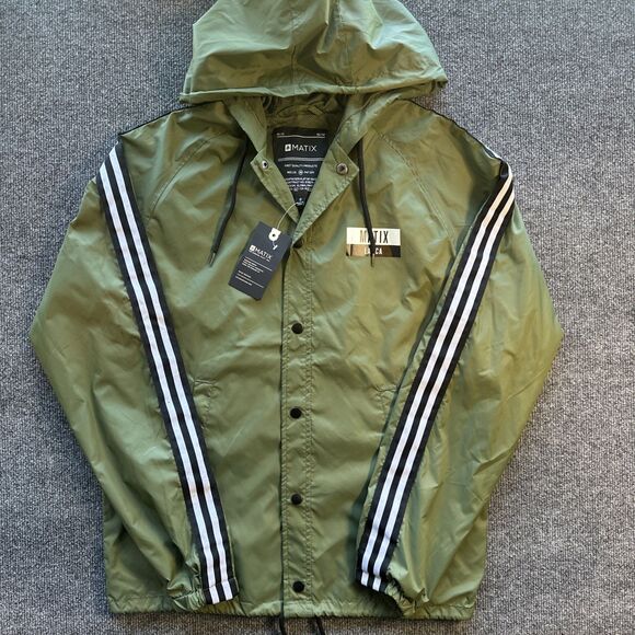 Matix Other - MATIX Men’s Compton Surf Club Windbreaker Jacket Lightweight Size S Small NWT